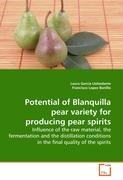 Potential of Blanquilla pear variety for producing pear spirits