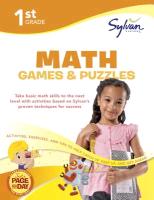 1st Grade Math Games and Puzzles