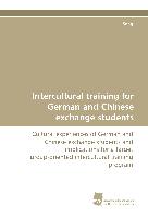 Intercultural training for German and Chinese exchange students