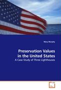 Preservation Values in the United States