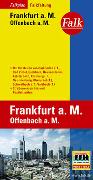 Falk Falkplan Falkfaltung Frankfurt a.M./Offenbach a.M. 1:16 500-1:27 500