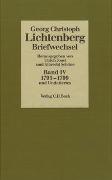 Lichtenberg Briefwechsel Bd. 4: 1793-1799
