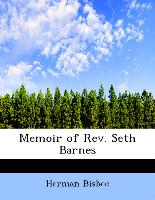 Memoir of REV. Seth Barnes