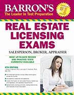 Barron's Real Estate Licensing Exams: Salesperson, Broker, Appraiser