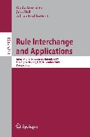 Rule Interchange and Applications