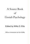 A Source Book of Gestalt Psychology