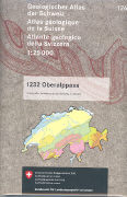 Geologische Atlas der Schweiz 126. Oberalppass
