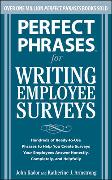 Perfect Phrases for Writing Employee Surveys