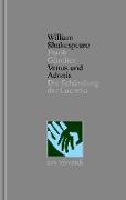 Venus und Adonis - Die Schändung der Lucretia - Nichtdramatische Dichtungen [Zweisprachig] (Shakespeare Gesamtausgabe, Band 39)