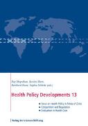 Health Policy Developments 13