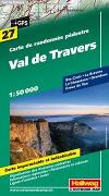 Val de Travers Wanderkarte Nr. 27, 1:50 000