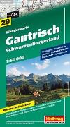 Gantrisch-Schwarzenburgerland Wanderkarte Nr. 29, 1:50 000