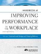 Handbook of Improving Performance in the Workplace