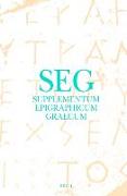 Supplementum Epigraphicum Graecum, Volume XXVIII (1978)