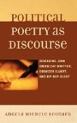 Political Poetry as Discourse
