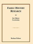 Family History Research in San Diego, California