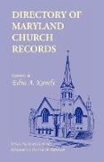 Directory of Maryland Church Records