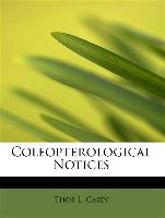 Coleopterological Notices