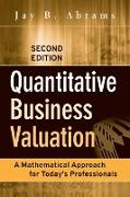 Quantitative Business Valuation