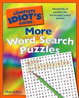 The Complete Idiot's Guide to More Word Search Puzzles