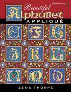 Beautiful Alphabet Applique