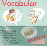 Vocabular Wortschatzbilder - Körper, Körperpflege, Gesundheit