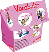 Vocabular Wortschatzbilder - Spielzeug, Sport, Hobbys