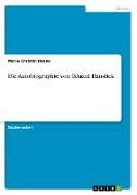 Die Autobiographie von Eduard Hanslick