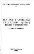 Teatros Y Comedias En Madrid 1651-65: Estudio Y Documentos