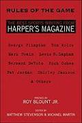 Rules of the Game: The Best Sports Writing from Harper's Magazine