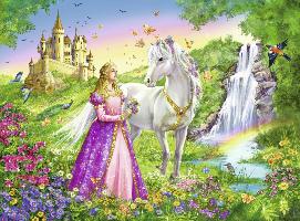 Prinzessin mit Pferd