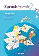 Sprachfreunde, Sprechen - Schreiben - Spielen, Ausgabe Nord 2010 (Berlin, Brandenburg, Mecklenburg-Vorpommern), 2. Schuljahr, Arbeitsheft