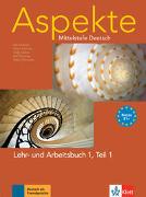 Aspekte 1 (B1+) in Teilbänden - Lehr- und Arbeitsbuch Teil 1 mit Audio-CD