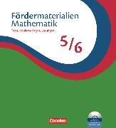 Fördermaterialien Mathematik, Sekundarstufe I, 5./6. Schuljahr, Tests, Kopiervorlagen mit Lösungsblättern und CD-ROM, Im Ordner