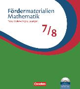 Fördermaterialien Mathematik, Sekundarstufe I, 7./8. Schuljahr, Tests, Kopiervorlagen mit Lösungsblättern und CD-ROM, Im Ordner