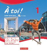 À toi !, Vierbändige Ausgabe, Band 1, Lehrermaterialien mit CD-Extra im Ordner, CD-ROM und CD auf einem Datenträger