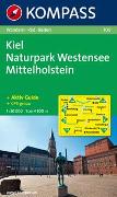 KOMPASS Wanderkarte 709 Kiel - Naturpark Westensee - Mittelholstein 1:50.000