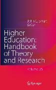 Higher Education: Handbook of Theory and Research, Volume 25