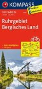 KOMPASS Fahrradkarte Ruhrgebiet - Bergisches Land