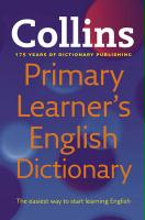 Collins Primary Learner's English Dictionary