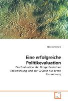 Eine erfolgreiche Politikevaluation