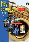 Play Saxophone in Style of
