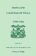 Maryland Calendar of Wills, Volume 12