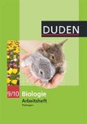 Duden Biologie, Sekundarstufe I - Mecklenburg-Vorpommern und Thüringen, 9./10. Schuljahr, Arbeitsheft - Thüringen