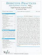 Legal Issues for Academic Leaders: Issue 2