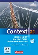 Context 21, Hessen, Language, Skills and Exam Trainer, Klausur- und Abiturvorbereitung, Workbook mit CD-Extra - mit Answer Key, CD-Extra mit Hörtexten und Vocab Sheets