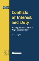 Conflicts of Interest and Duty, a Comparative Analysis in Anglo-J