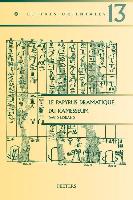 Le Papyrus Dramatique Du Ramesseum: Etude Des Structures de La Composition