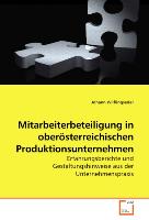 Mitarbeiterbeteiligung in oberösterreichischen Produktionsunternehmen
