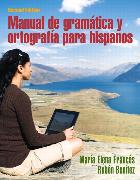 Manual de gram&aacute,tica y ortograf&iacute,a para hispanos